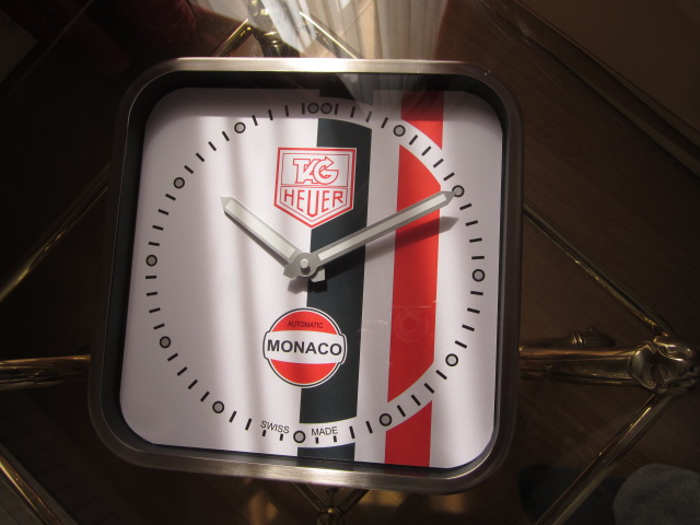 Ohpf Tag Heuer Monaco Wall Clock | Watchcharts