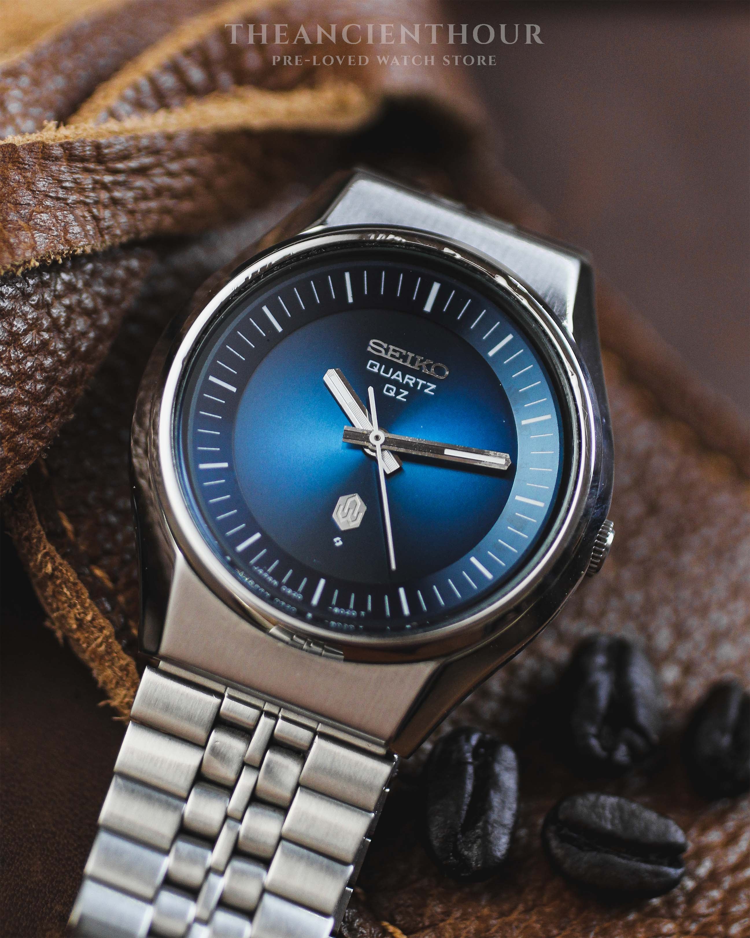 WTS] Seiko Quartz QZ 0920-8010 - Striking Blue Dial -;$169