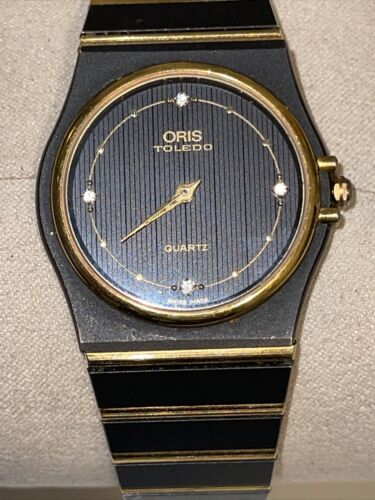 Vintage Quartz watch ORIS Toledo 7162 Swiss Made Not Working