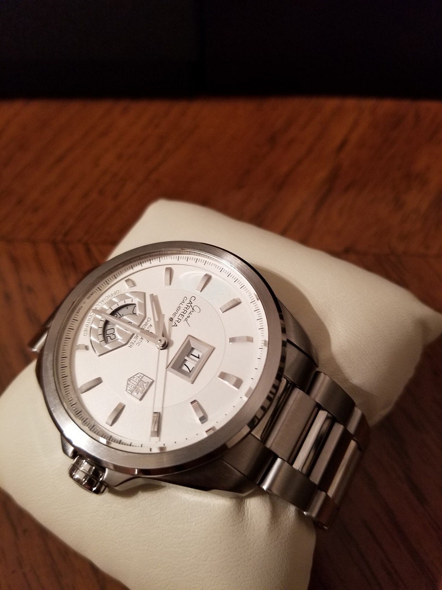 TAG Heuer Grand Carrera Calibre 8 Grande Date GMT WAV5112