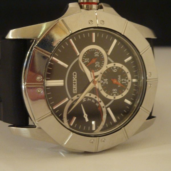 Seiko Lord Retrograde Date. 5Y66-0AR0. Rare model. SNT027. Gents sports  watch | WatchCharts