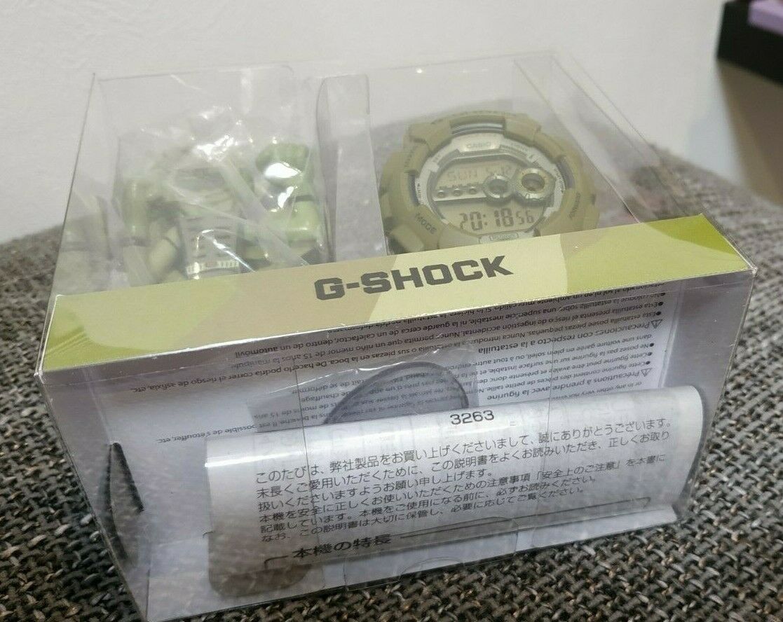 RARE LIMITED EDITION CASIO G-SHOCK GD-100 ps-3jr G-MAN FIGURE