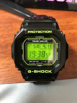 Casio G-shock GW-M5610B-1JF Black Green Watch (GS-1143 | WatchCharts