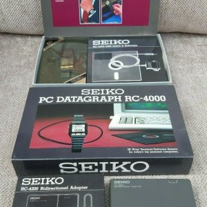 SEIKO RC-4000 PC-Datagraph - VERY RARE Vintage Computer