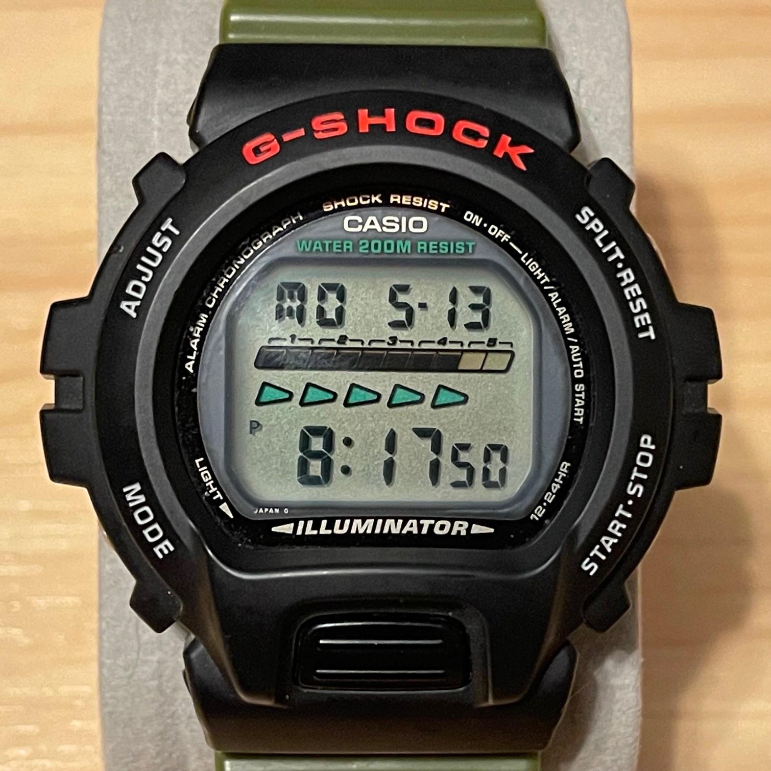 WTS Casio G Shock DW 6600 DW 6600F 3V Camo Band American Sniper Rare Vintage Illuminator 1199 Module Japan M Digital Watch 6600 WatchCharts Marketplace UK