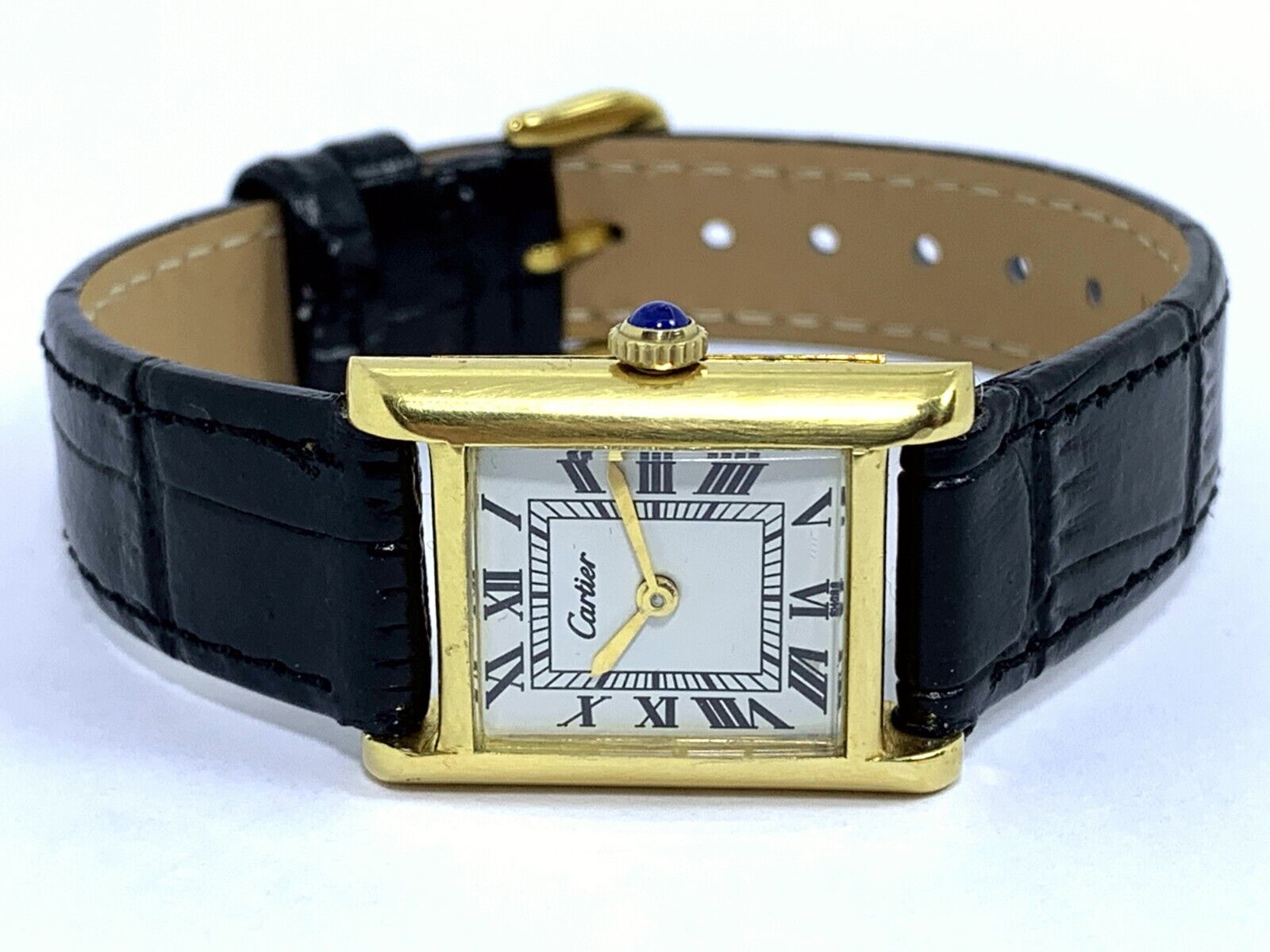 Cartier Women’s Vintage 18k Gold Tank Watch circa 1977 Cartier Tank 18k YG main image 2