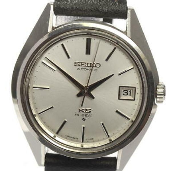 SEIKO King Seiko 5625-7113 Cal.5625B Silver Dial Automatic Men's Watch ...