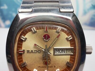 RADO MUSKETEER III DAY/DATE AUTOMATIC MEN'S WATCH | WatchCharts