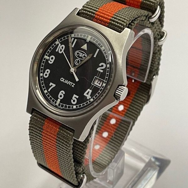 CWC G10 Nato Issue Royal Navy Military Navigator Wristwatch Gulf War ...