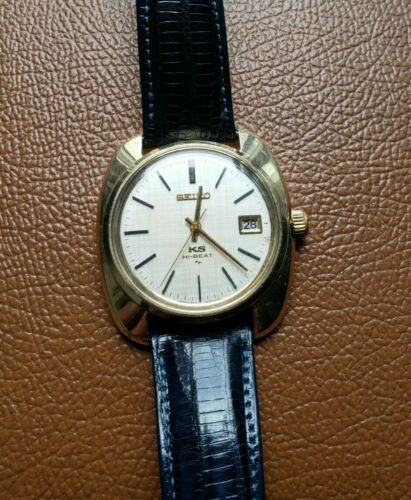 Seiko 4502 Gold Cap Linen Dial 45KS | WatchCharts Marketplace