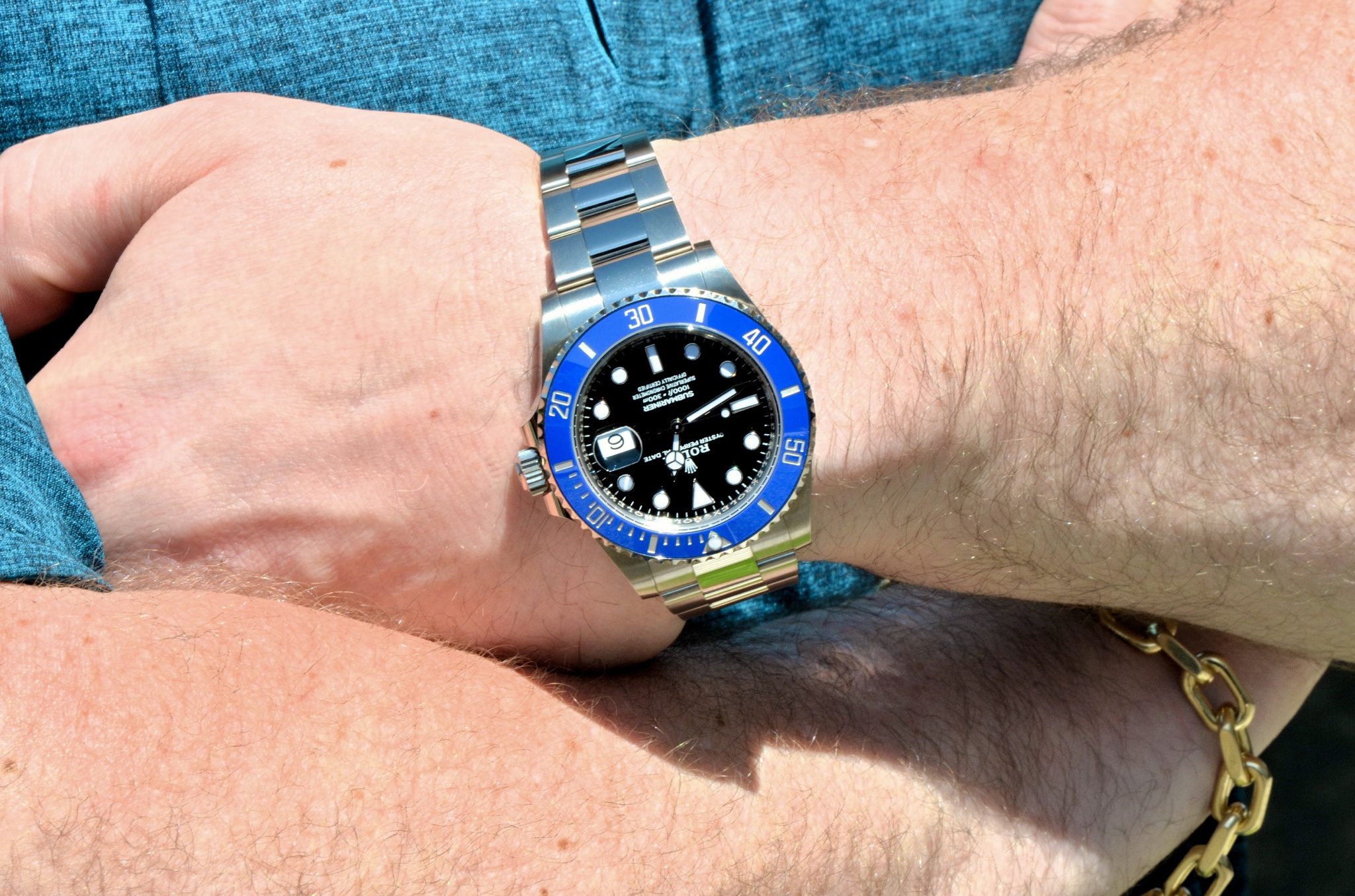 WTS] 2021 Rolex Submariner Cookie Monster 41mm Blue Bezel 18K WG