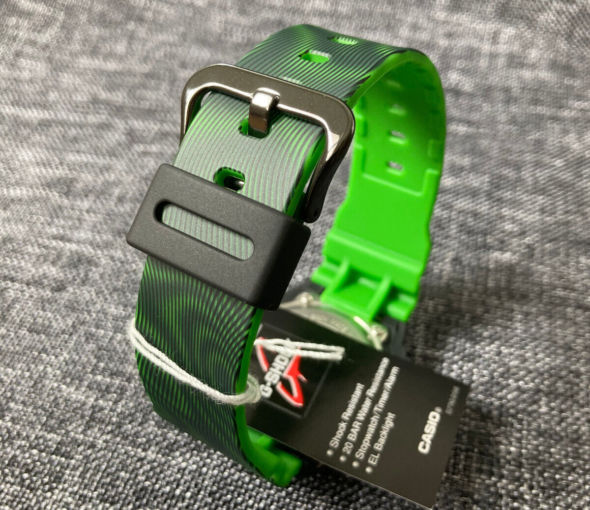 CASIO G SHOCK DW-D5600TD-3ER TIME DISTORTION FLUORESCENT COLOR WR 