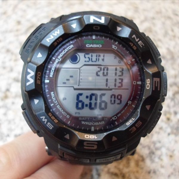 SOLD Mint Casio PROTREK Solar Radio PRW2500-1A | WatchCharts