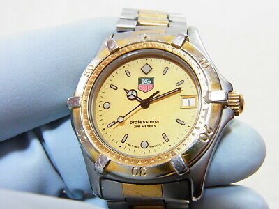 Tag Heuer Professional 2000 Unisex 38mm Swiss Qz Sapphire Watch