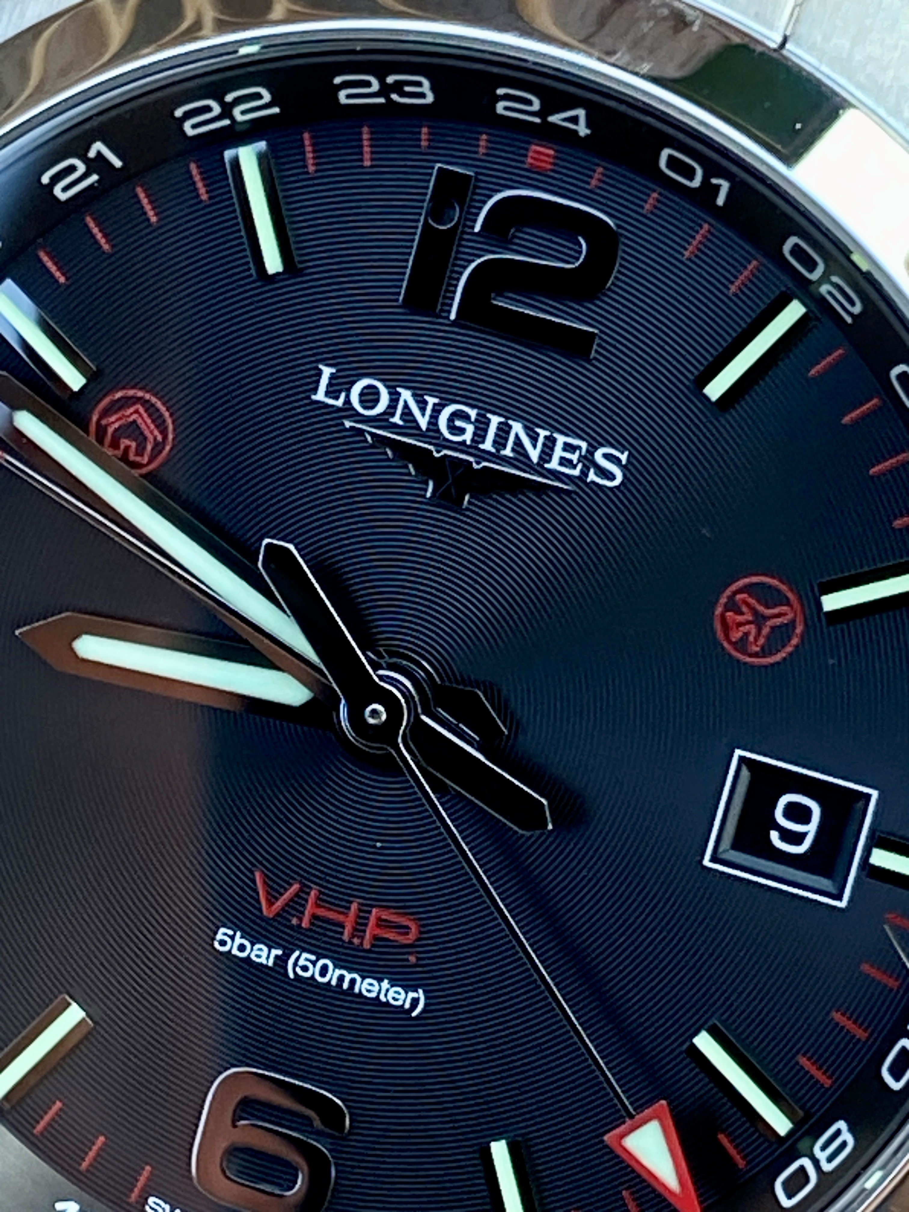 Longines vhp gmt 43mm hot sale