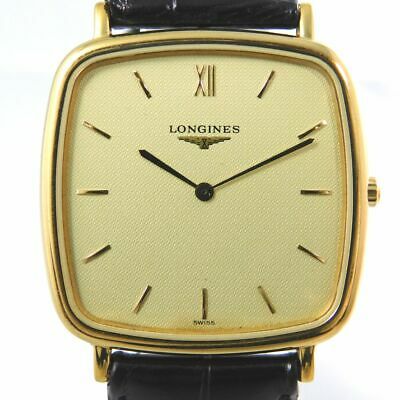 LONGINES Les Grandes Classiques 7413 GOLD MEN S VINTAGE WATCH