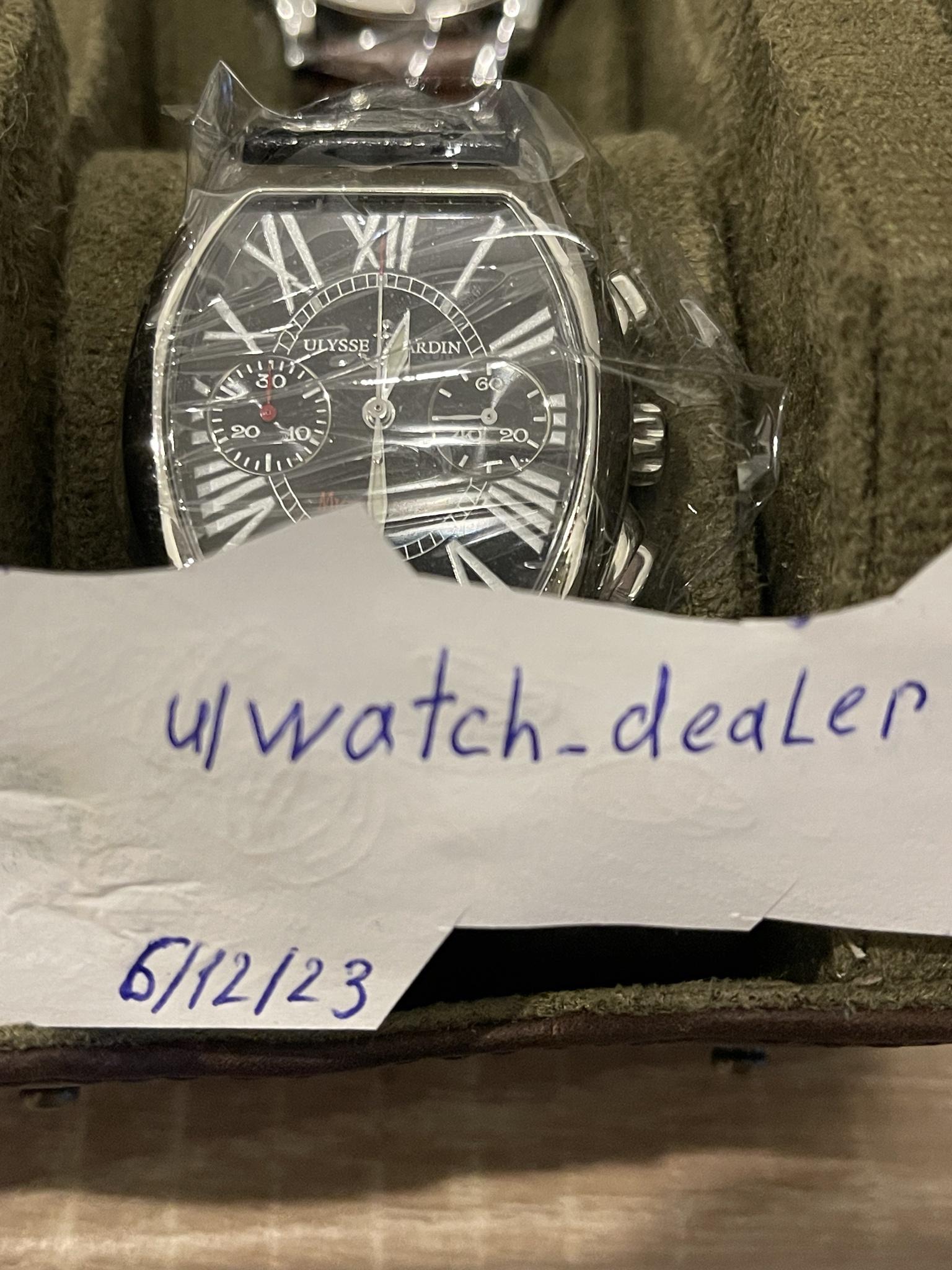 WTS Ulysse Nardin Michelangelo Chronograph Automatic 563 62