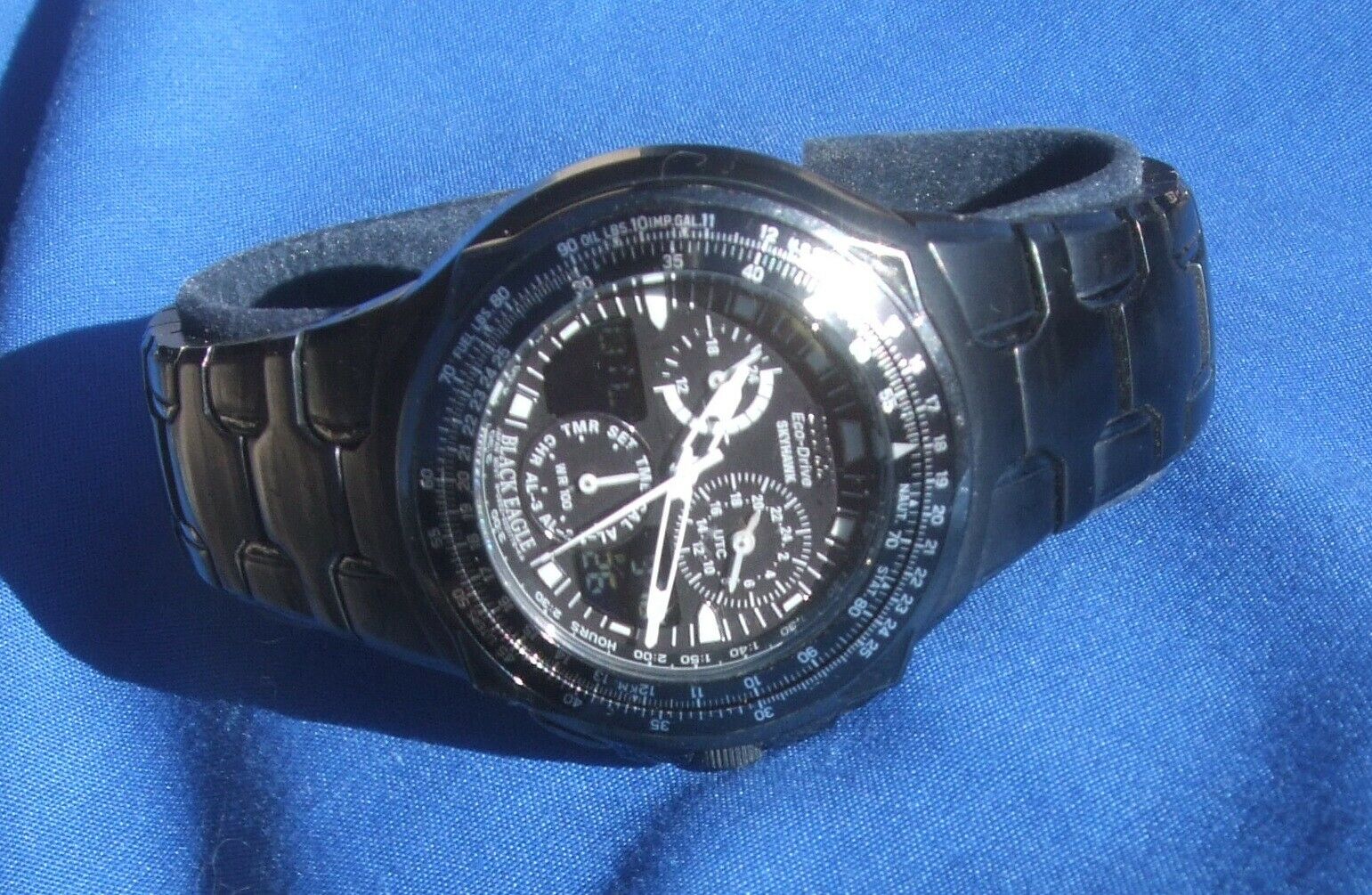 Citizen eco drive outlet skyhawk black eagle