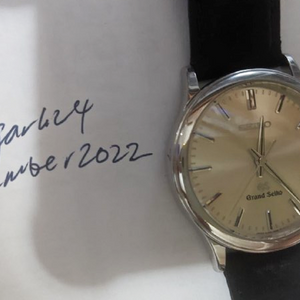 WTS Grand Seiko 34mm High Accuracy Quartz SBGF015 for 529 PRICE