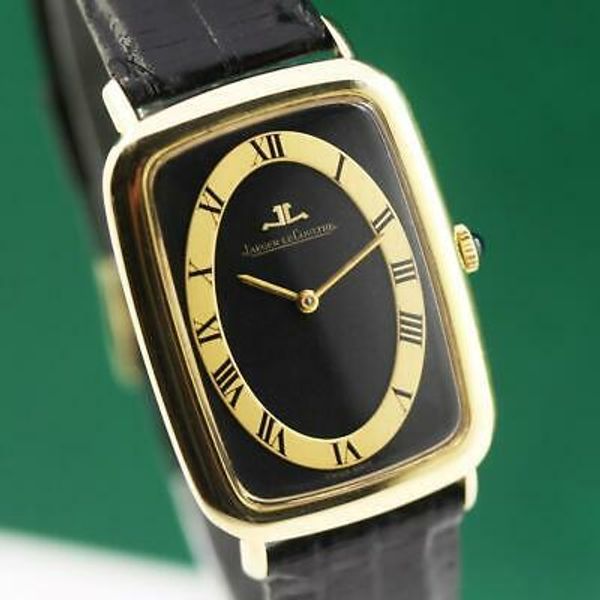 JAEGER LECOULTRE 9046 18K SOLID GOLD MANUAL WIND UNISEX WATCH ...