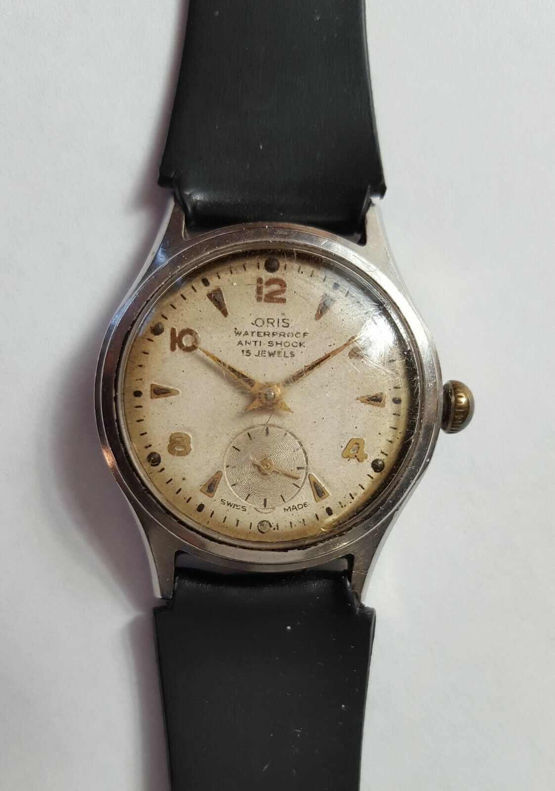 Oris Vintage Waterproof Anti Shock Watch 15 Jewels WatchCharts