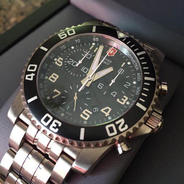 Fsot Victorinox Swiss Army 241065 Maverick Ii Titanium Watchcharts