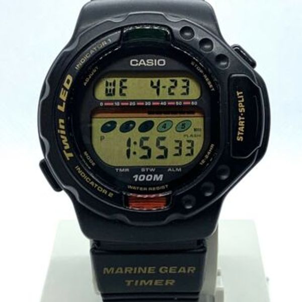 Casio marine gear twin led ref dmr-100 japan | WatchCharts Marketplace