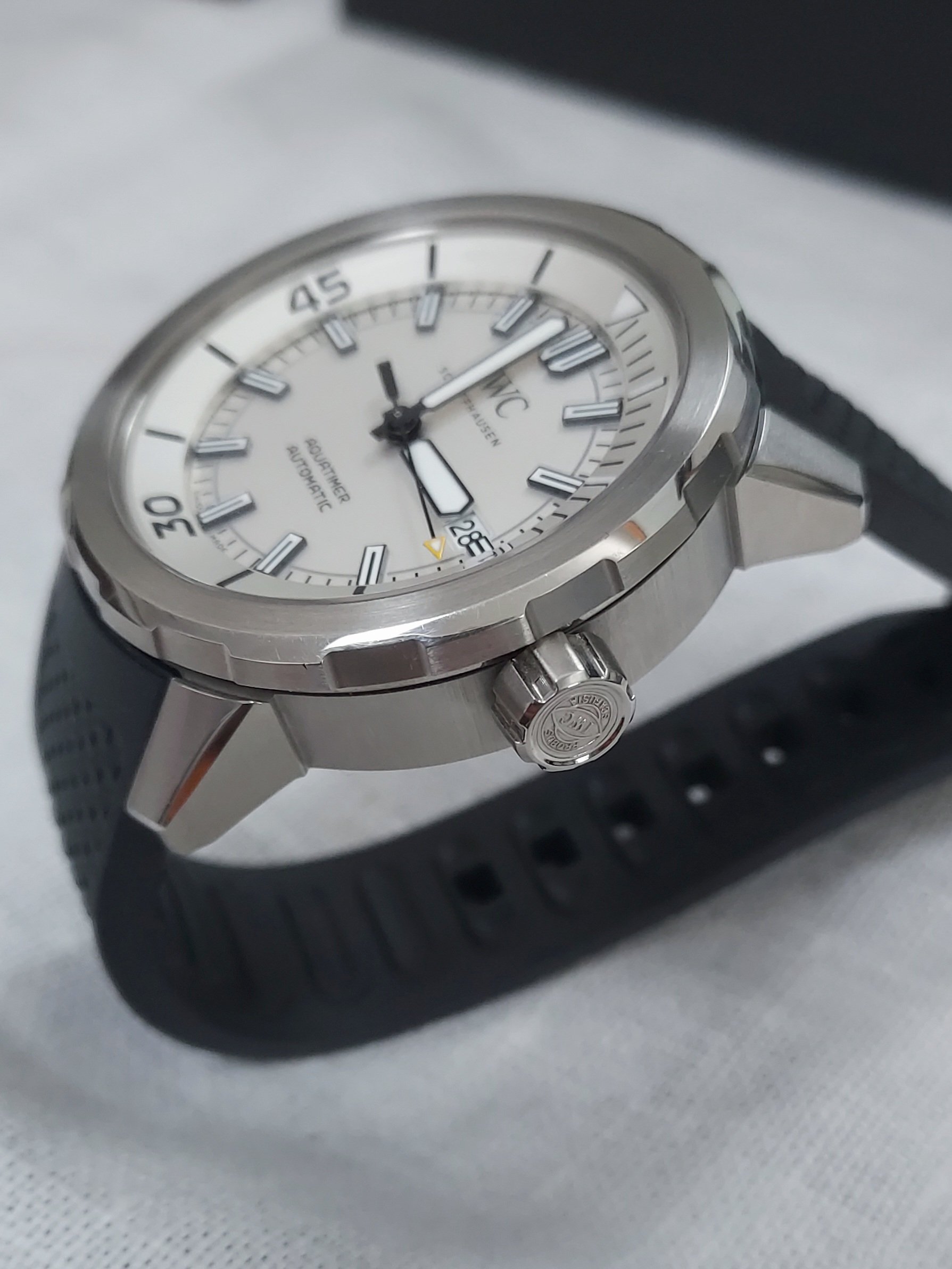 3 500 USD IWC Aquatimer ref. IW329003 white dial full kit