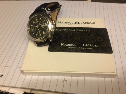 MAURICE LACROIX MASTERPIECE AUTOMATIC CHRONOGRAPH REF 67839 ST