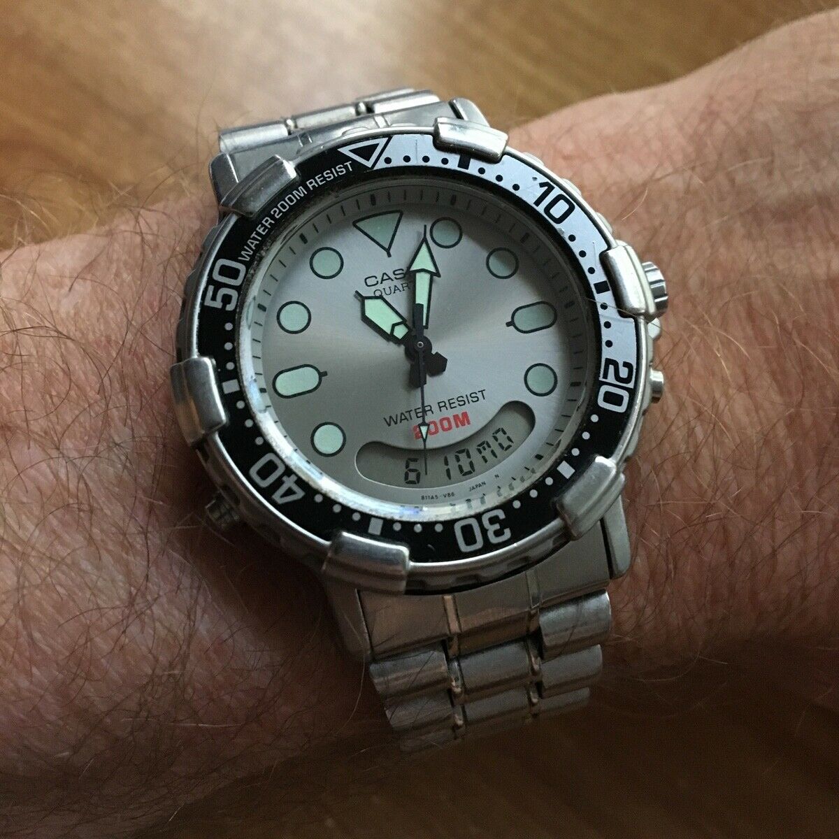 casio ana digi vintage