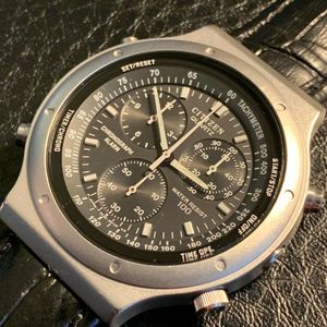 CITIZEN シチズン 3530-351061 クロノグラフ クォーツ 1984' Citizen Quartz Chronograph Model 3530-351061 | WatchCharts