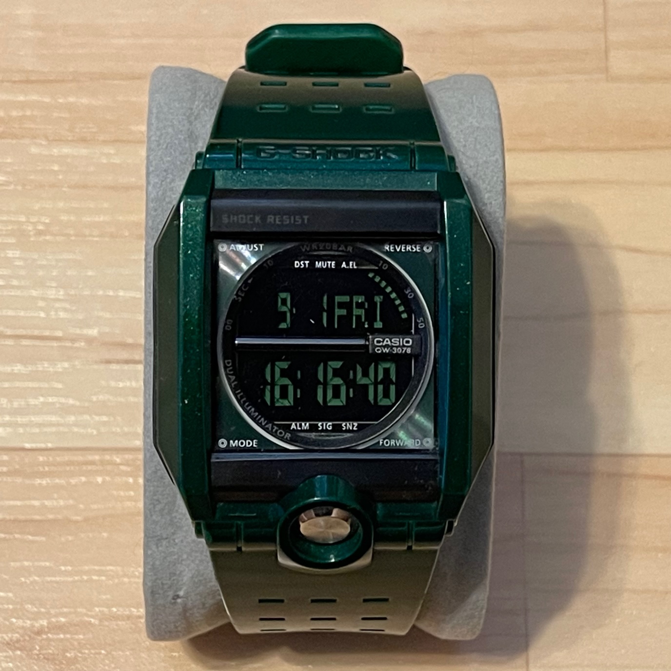 WTS] Casio G-Shock G-8100A-3 Vintage Dual Illuminator Green