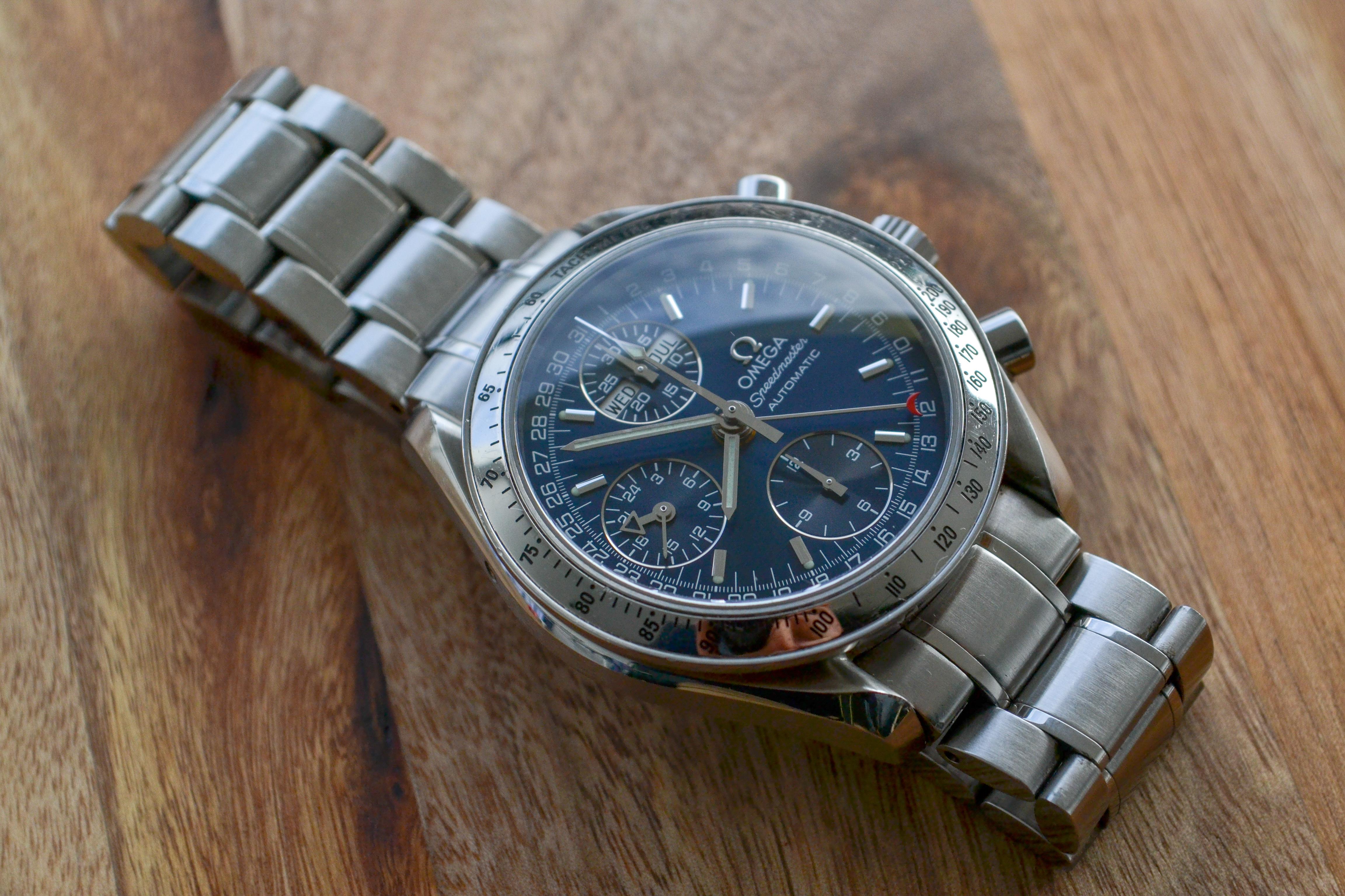 omega speedmaster navy