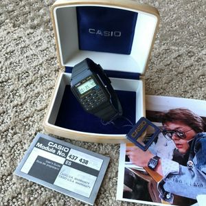 Casio Calculator Watch Back To The Future World Of Watches
