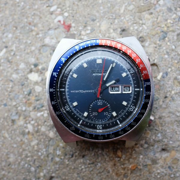 Vintage Automatic Seiko 6139-6005 Cevert, Resist Dial, For Repair |  WatchCharts