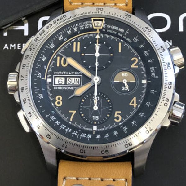 X Wind HAMILTON KHAKI X-WIND DAY DATE AUTO CHRONOMETER LIMITED EDITION ...