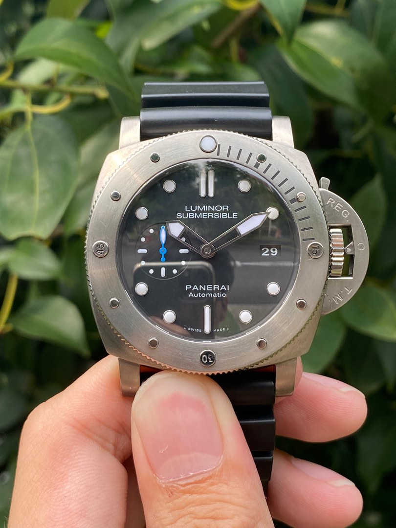 PAM01305 Panerai Submersible Titanium 47mm WatchCharts Marketplace