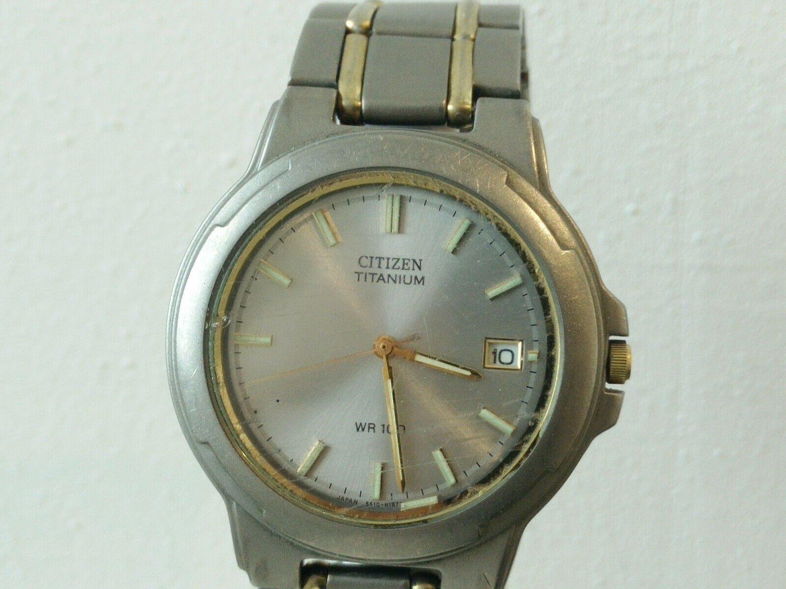 Citizen watch titanium discount wr100