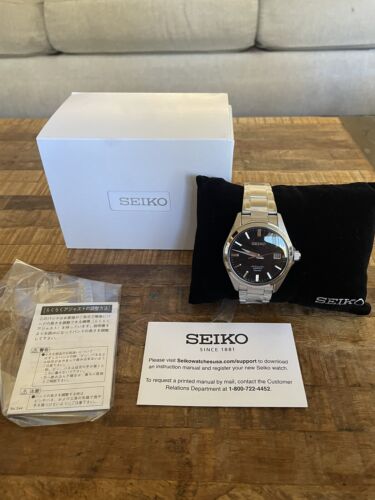 Seiko Mechanical Men's Black Mechanical Watch - SZSB012