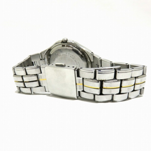 Seiko Dolce 5J21-0A30 kinetic watch wristwatch men's free