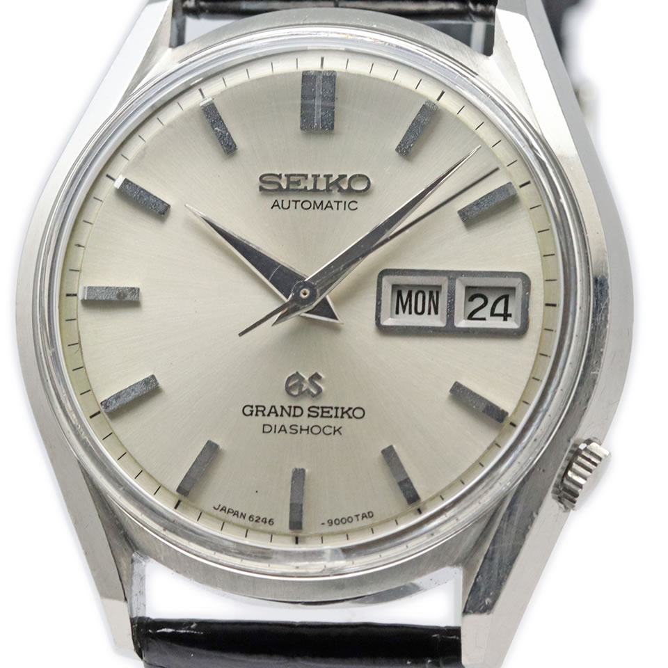 Grand Seiko 62GS Ref.6246 9001 Vintage Grand Seiko 62GS Late 6246 9001 April 1967 Caliber 6246A Automatic Overhauled Brand Watch PAWN SHOP Product WatchCharts Marketplace