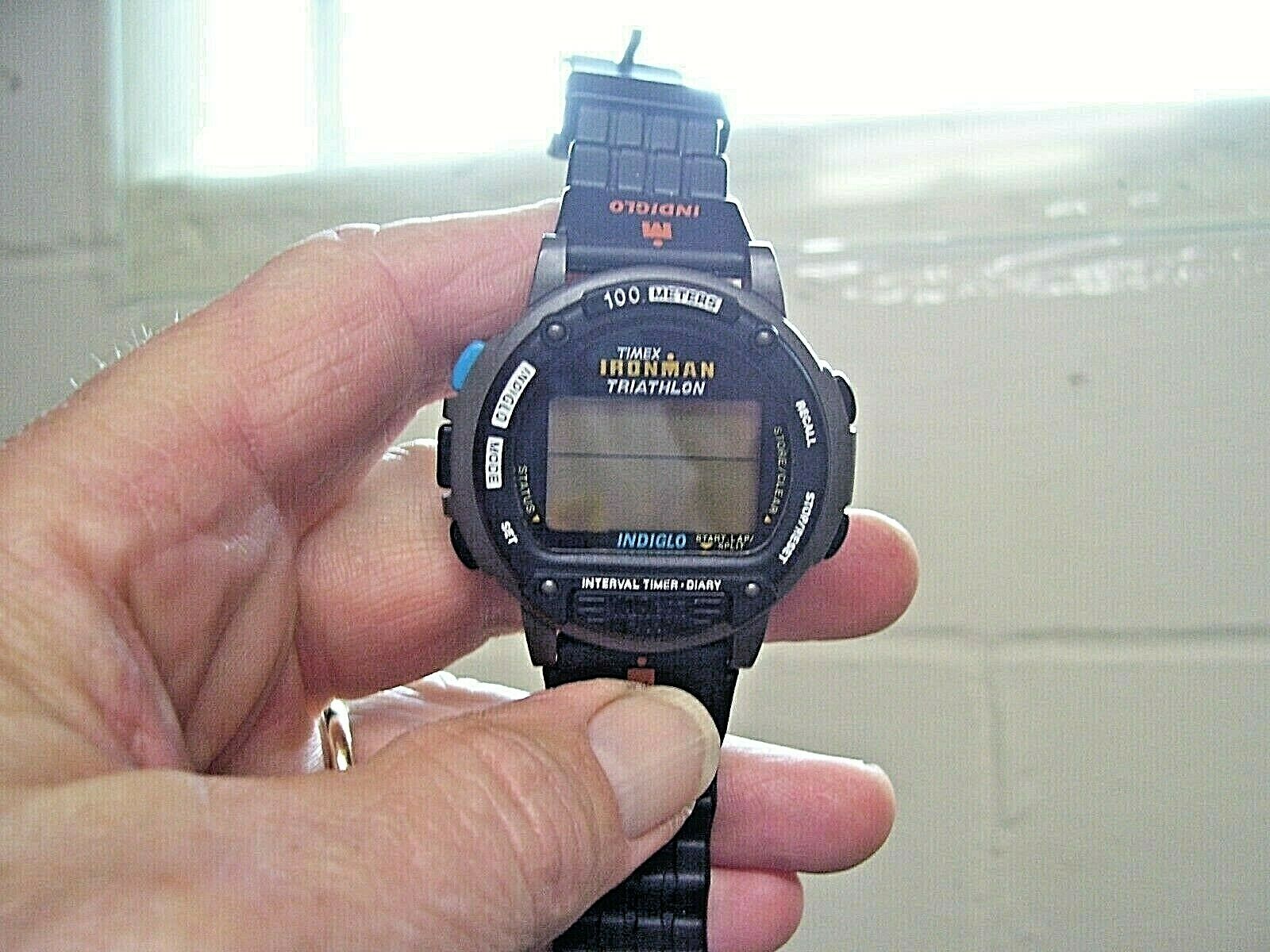 timex ironman 100 lap watch instructions