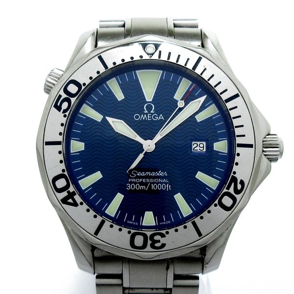 [New] [Used] OMEGA Seamaster Professional 300 Watch SS Blue ...