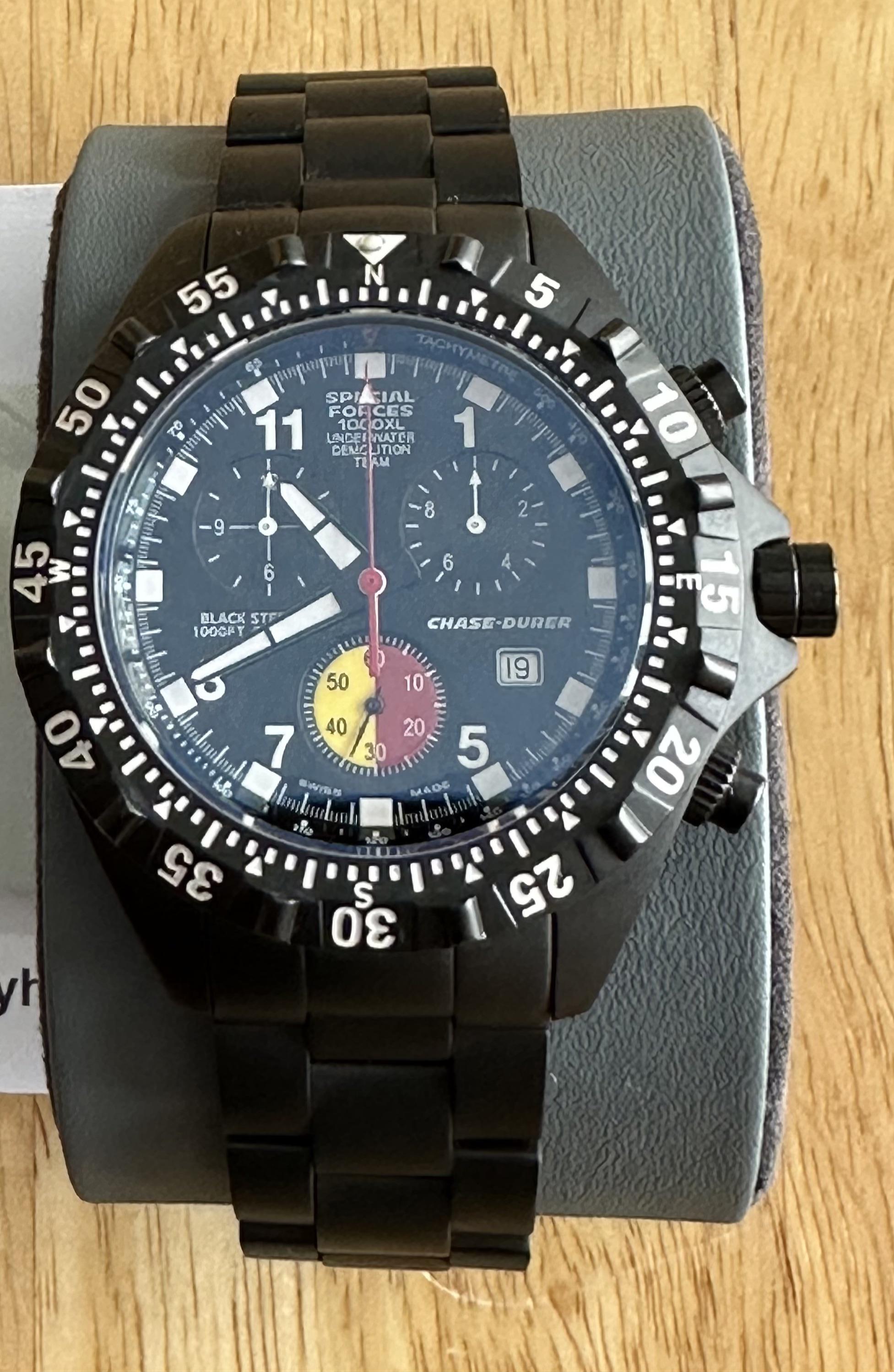 WTS] Chase Durer Special Forces 1000XL UDT Black PVD Burn