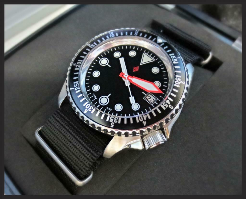 SUPER MINT OEM Seiko SKX SKX007 SKX009 Bezel Plus Dagaz Countdown