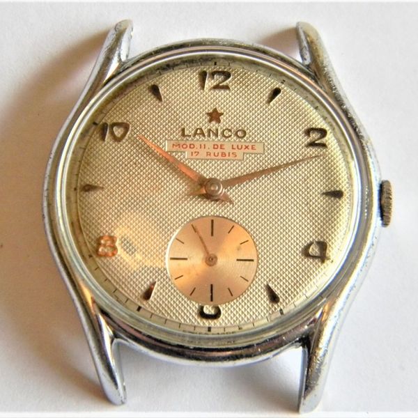 Tige De Remontoir Montre Lanco Langendorf (réf: 13 1222 1305 1114)