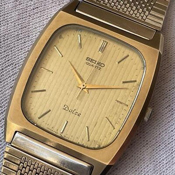 SEIKO 5931-5341 QUARTZ DOLCE QUARTZ NSAG QUARTZ GOLD (1038