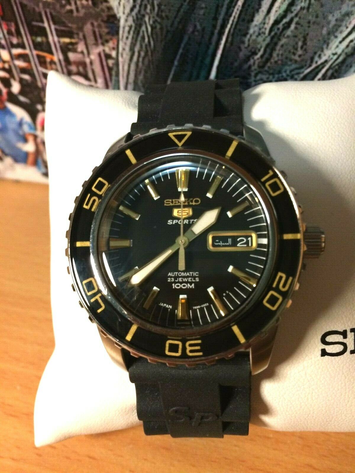 Seiko Automatic Sports SNZH57 SNZH57K1 SNZH57K Men's Watch