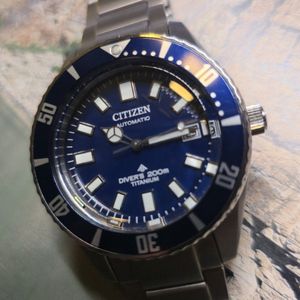 RARE citizen oxy IGNIS AIR DIVER's 200m TITANIUM 6218