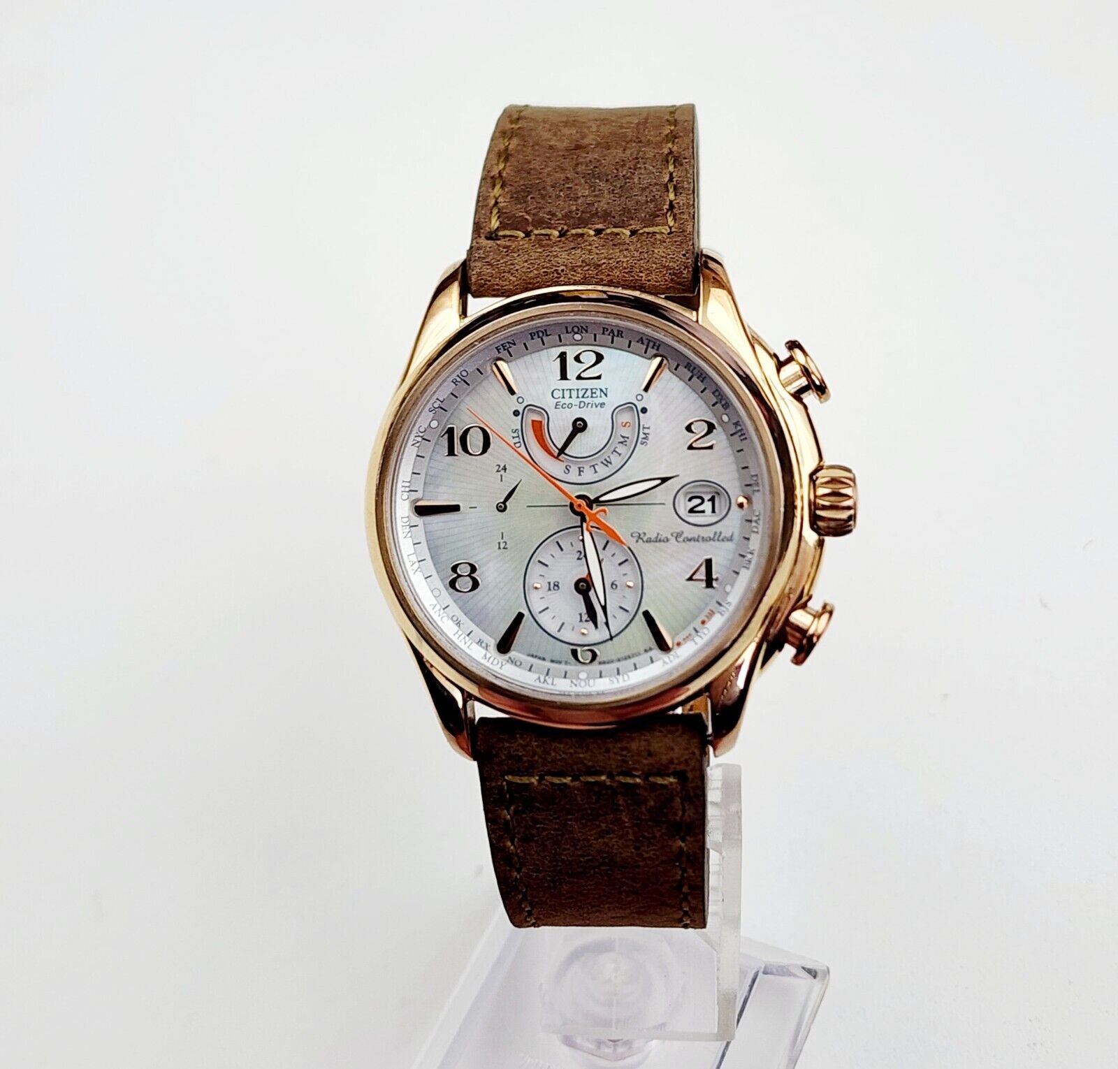 Unisex SOLAR RADIO CONTROLLED Watch CITIZEN Eco-Drive Unisex SOLAR RADIO CONTROLLED Watch CITIZEN Eco-Drive